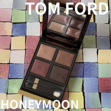 アイ カラー クォード/TOM FORD BEAUTY/パウダーアイシャドウを使ったクチコミ（1枚目）