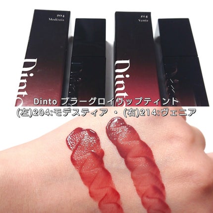 ブラーグロイリップティント/Dinto/リップティントを使ったクチコミ(3枚目)