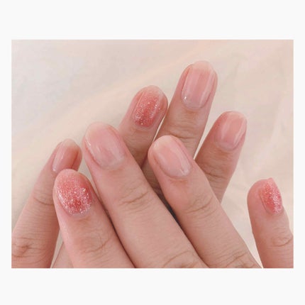 ジェルネイル ベースコート/LOUJENE/ネイルベースコートを使ったクチコミ(4枚目)