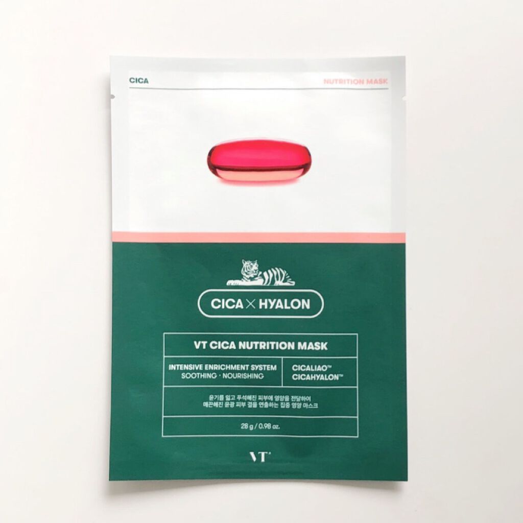 CICA ニュートリションマスク/VT/シートマスク・パックを使ったクチコミ（1枚目）