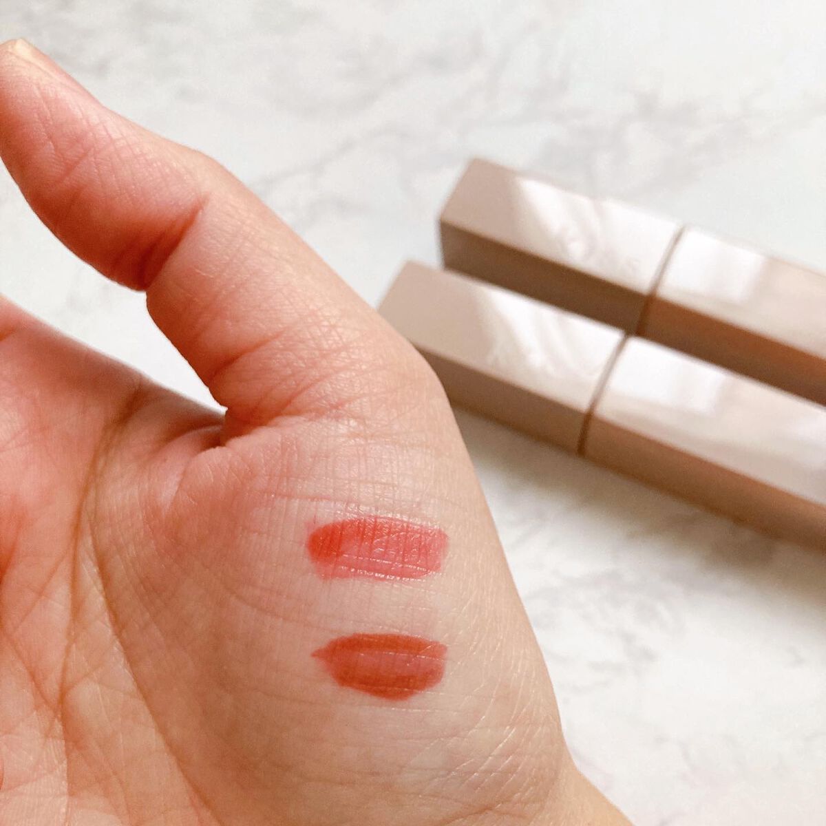 リップアーマーⅩ/KiSS/口紅を使ったクチコミ（3枚目）