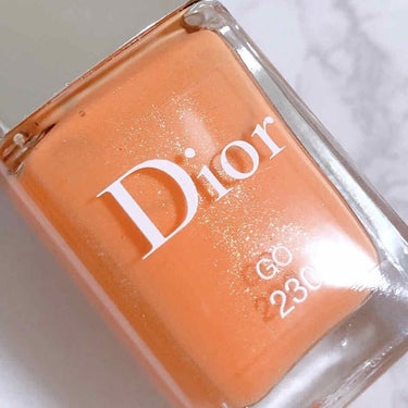 Dior ディオール ヴェルニ (サマー コレクション2020 限定色)のクチコミ「‪Diorの夏ネイル、こんなにラメ可愛い色だと思わなかった…！‬

‪ディオール ヴェルニ 2.....」（2枚目）