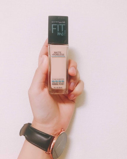 フィットミーリキッドファンデーション/MAYBELLINE NEW YORK/リキッドファンデーションを使ったクチコミ(1枚目)