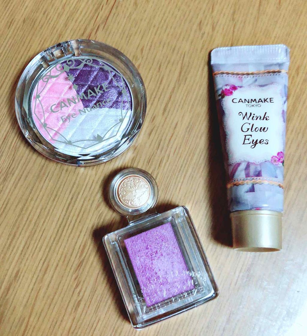 ウィンクグロウアイズ/キャンメイク/ジェル・クリームアイシャドウを使ったクチコミ（1枚目）