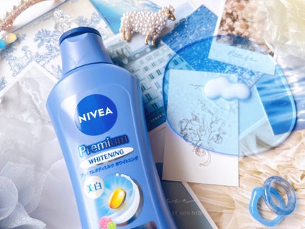 プレミアムボディミルク ホワイトニング【医薬部外品】 /ニベア/ボディミルクを使ったクチコミ(2枚目)