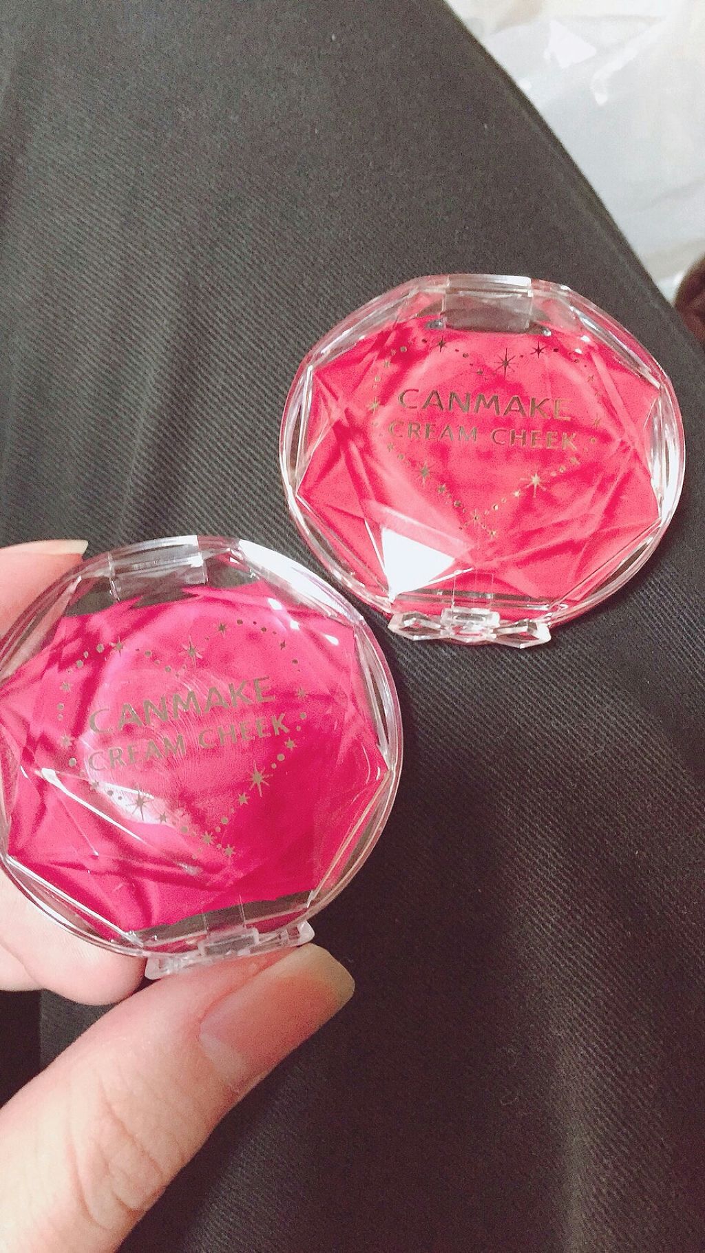 クリームチーク/キャンメイク/ジェル・クリームチークを使ったクチコミ（1枚目）