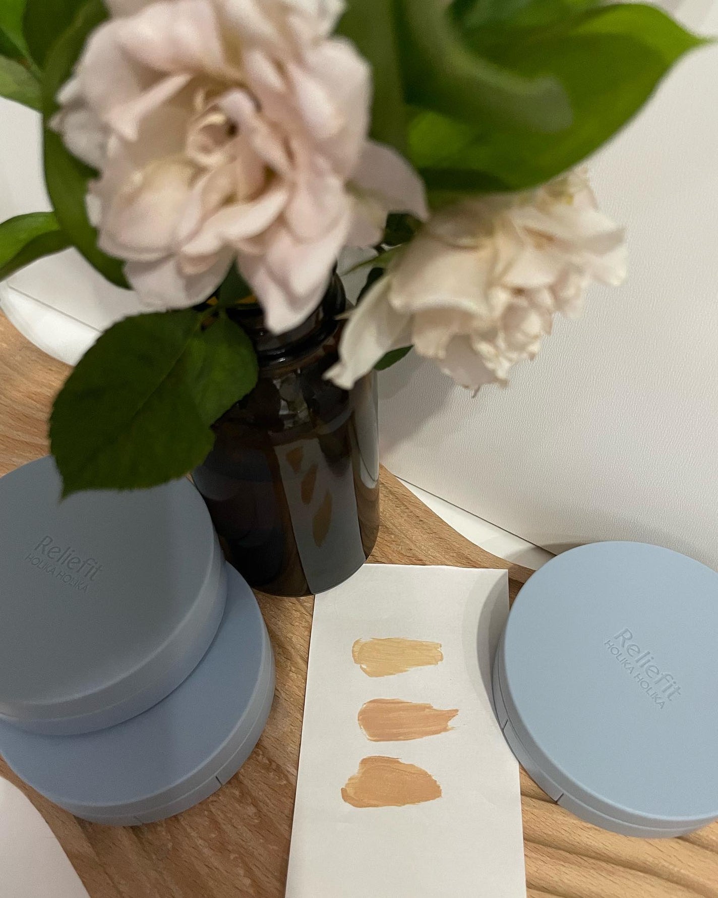 RELIFIT シカステイクッション/HOLIKA HOLIKA/クッションファンデーションを使ったクチコミ(4枚目)