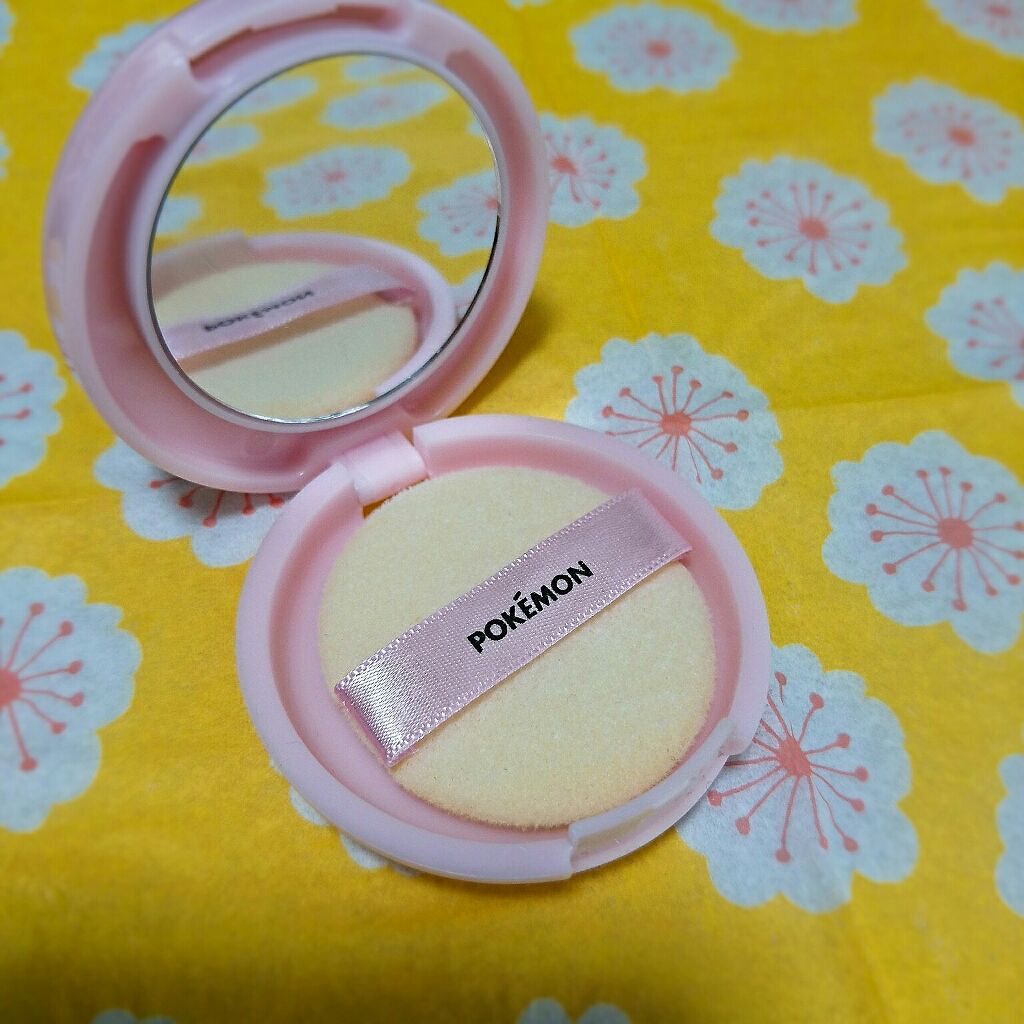 ポケモン プリン ピーチ パクト/TONYMOLY/パウダーファンデーションを使ったクチコミ（2枚目）