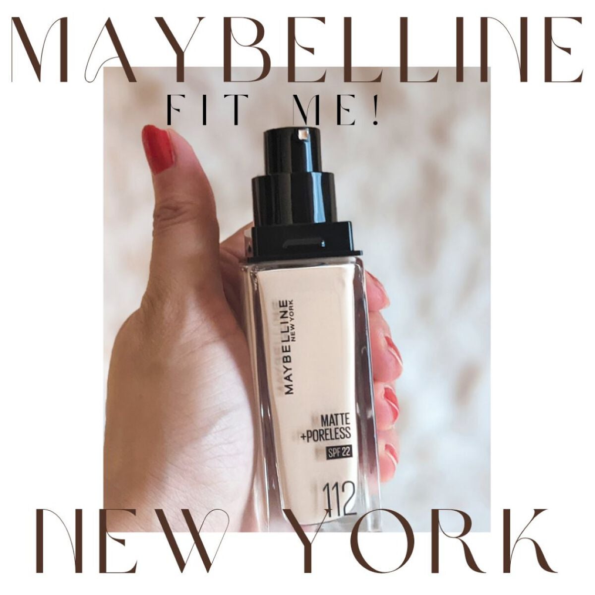 フィットミー リキッドファンデーション R/MAYBELLINE NEW YORK/リキッドファンデーションを使ったクチコミ(1枚目)