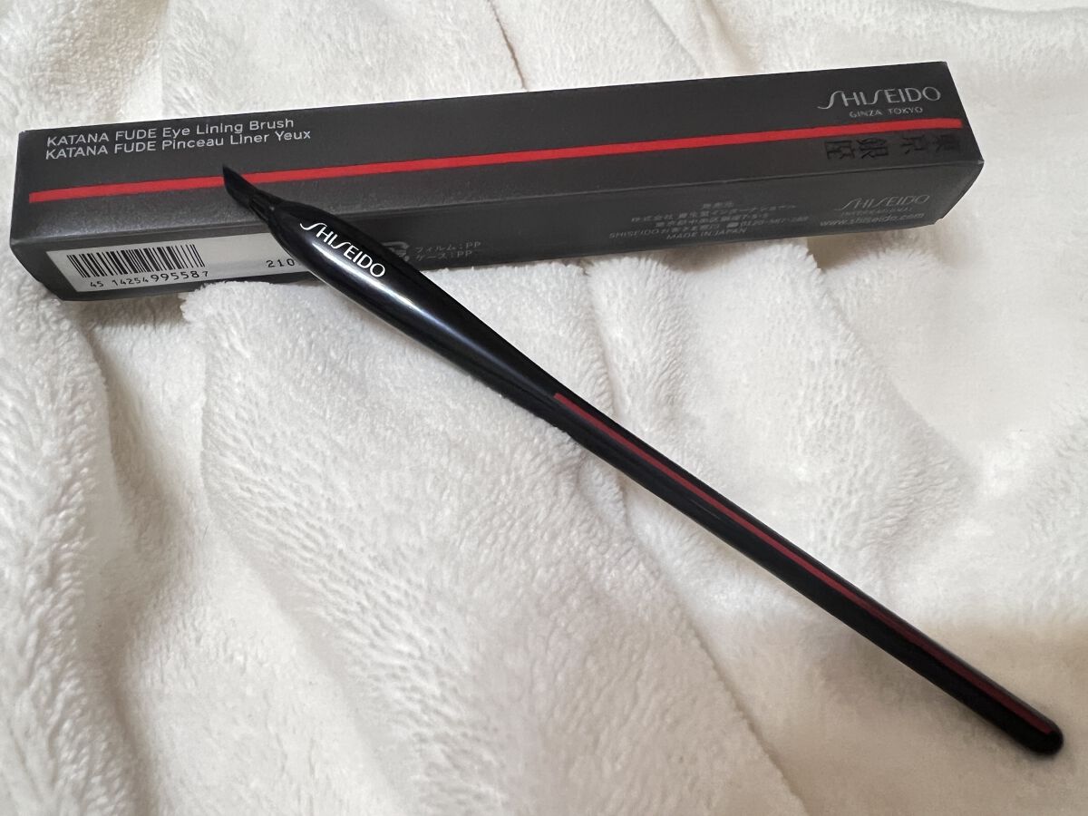 KATANA FUDE アイ ライニング ブラシ/SHISEIDO/メイクブラシを使ったクチコミ（1枚目）