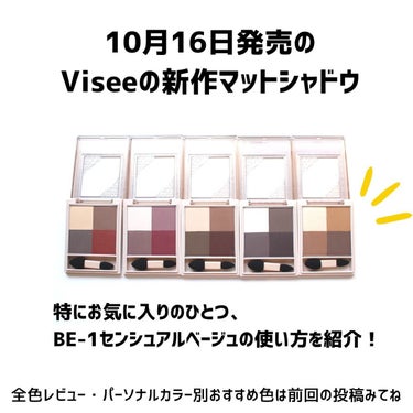 ニュアンス マット クリエイター/Visée/アイシャドウパレットを使ったクチコミ（2枚目）