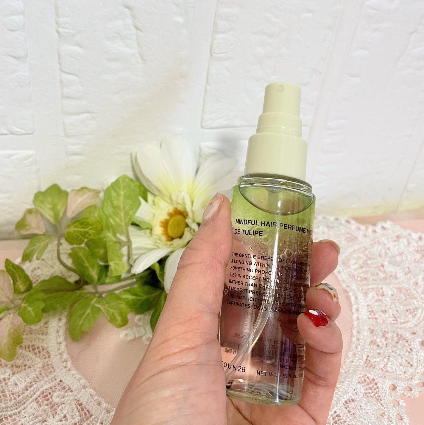 ヘアパフュームミスト ドゥチューリップ/TOUN28/ヘアミストを使ったクチコミ(2枚目)