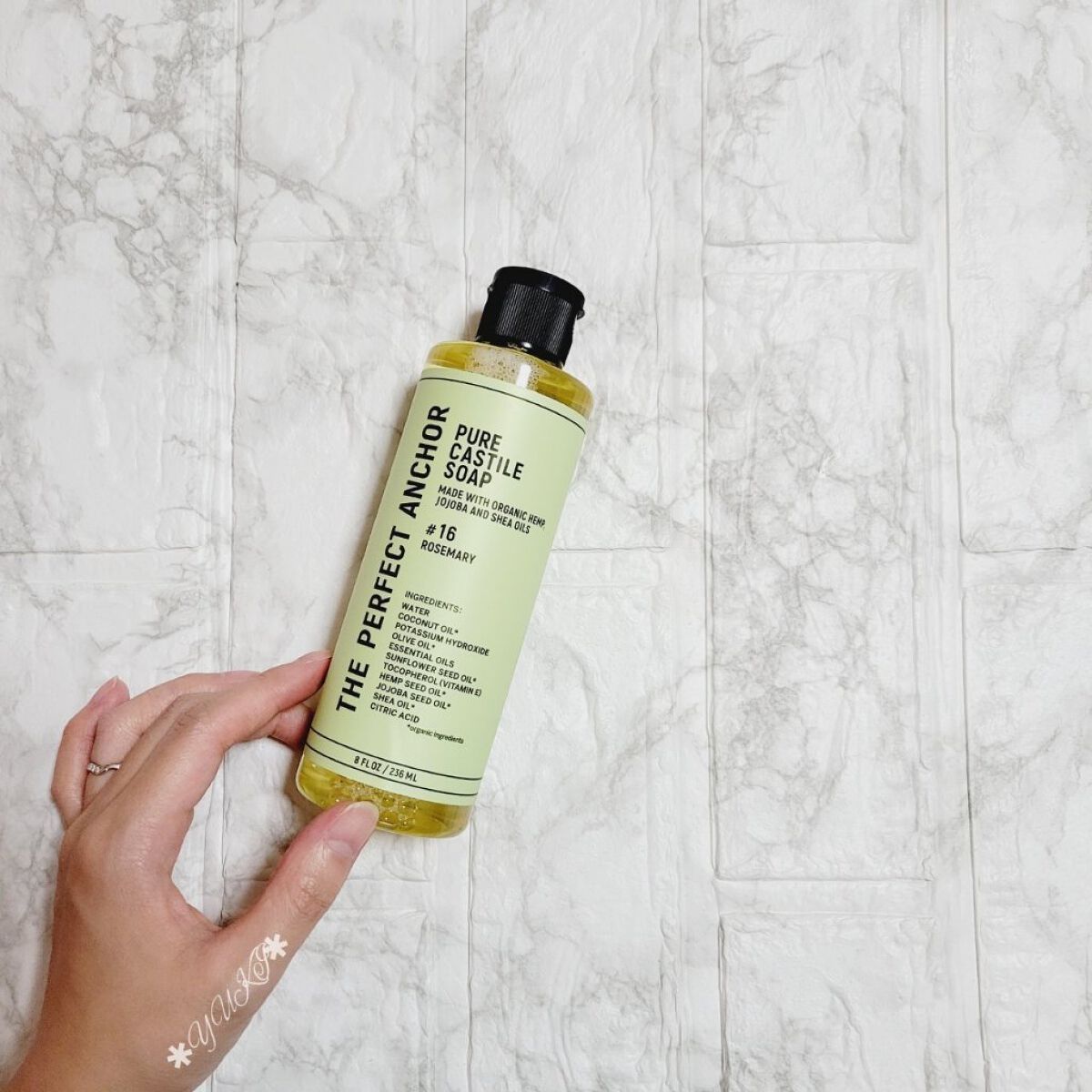 ザ・パーフェクトアンカー ローズマリー #16/THE PERFECT ANCHOR/ボディソープを使ったクチコミ（1枚目）