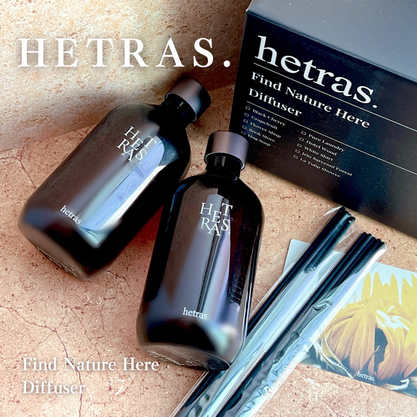 プレミアムディフューザー/hetras/ルームフレグランスを使ったクチコミ(1枚目)