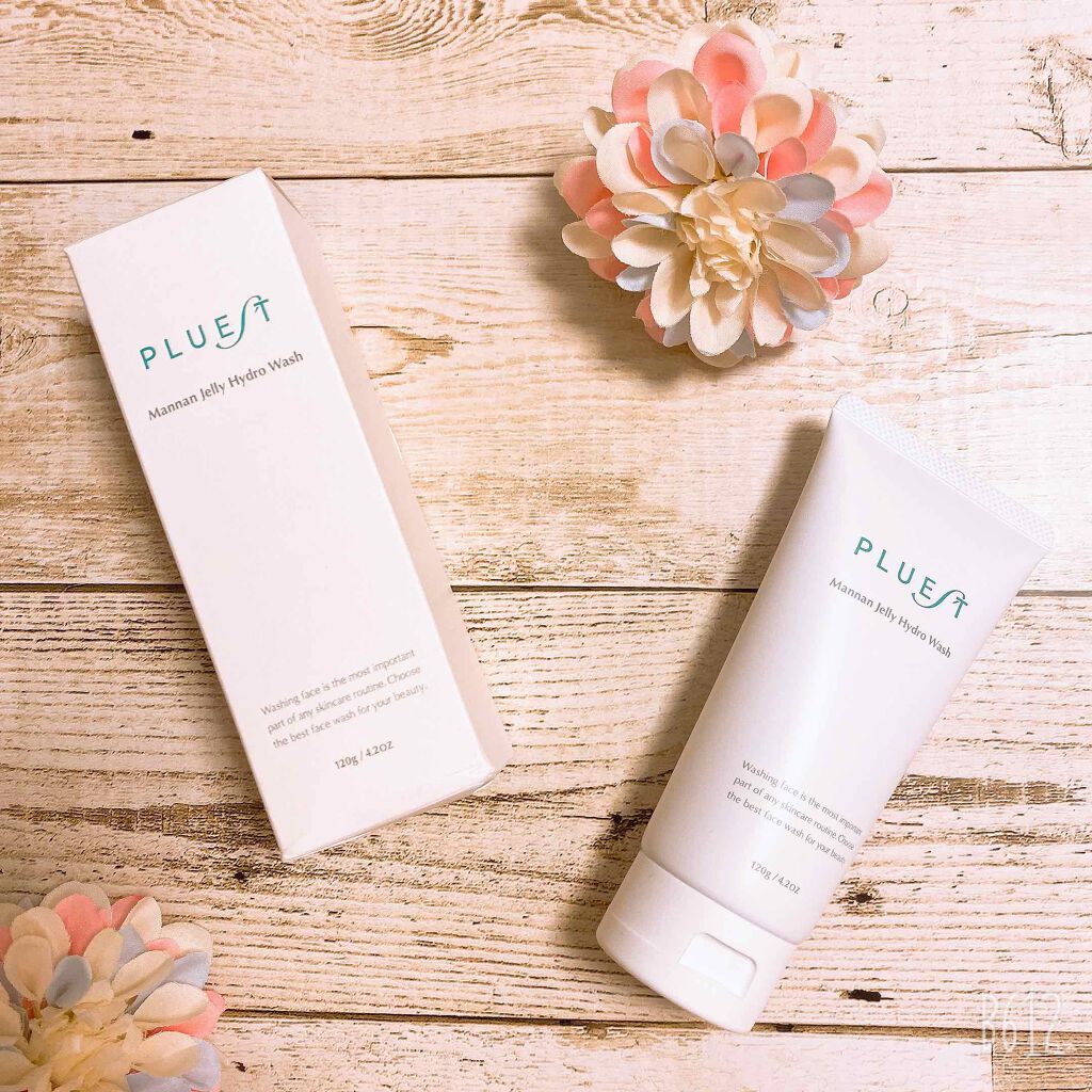 マンナンジェリーハイドロウォッシュ/PLUEST/洗顔料を使ったクチコミ（1枚目）