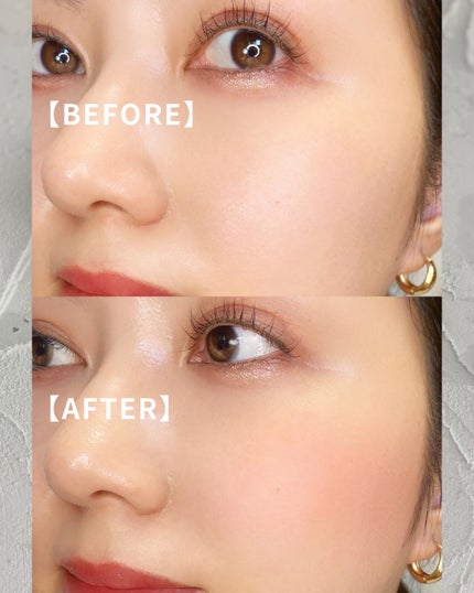 TIMAGE  3色チークパレット/TIMAGE/パウダーチークを使ったクチコミ(4枚目)