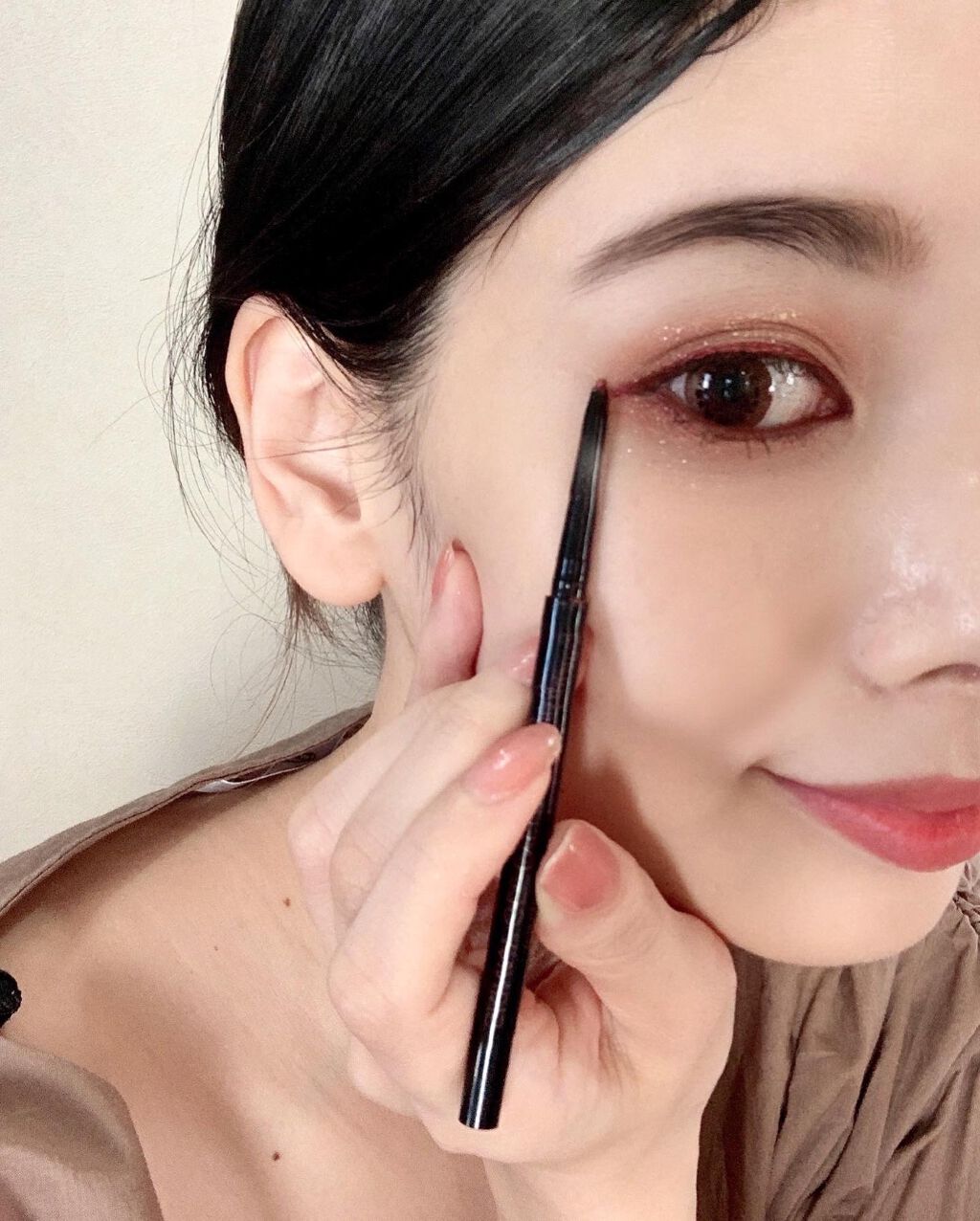 スキニージェルアイライナー/Witch's Pouch/ペンシルアイライナーを使ったクチコミ（2枚目）