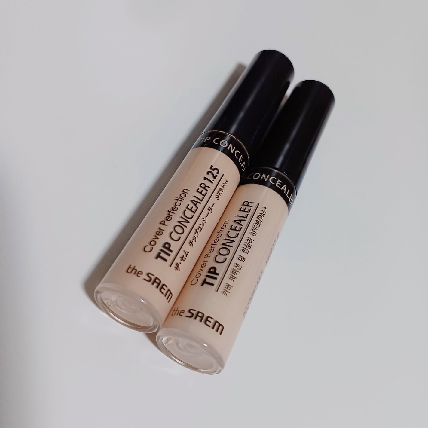 カバーパーフェクション チップコンシーラー/the SAEM/リキッドコンシーラーを使ったクチコミ(1枚目)