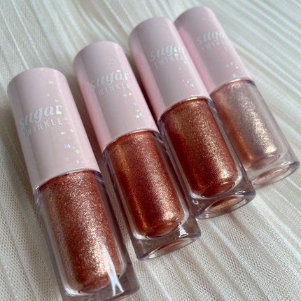 シュガー トゥインクル リキッド シャドウ/PERIPERA/リキッドアイシャドウを使ったクチコミ(7枚目)