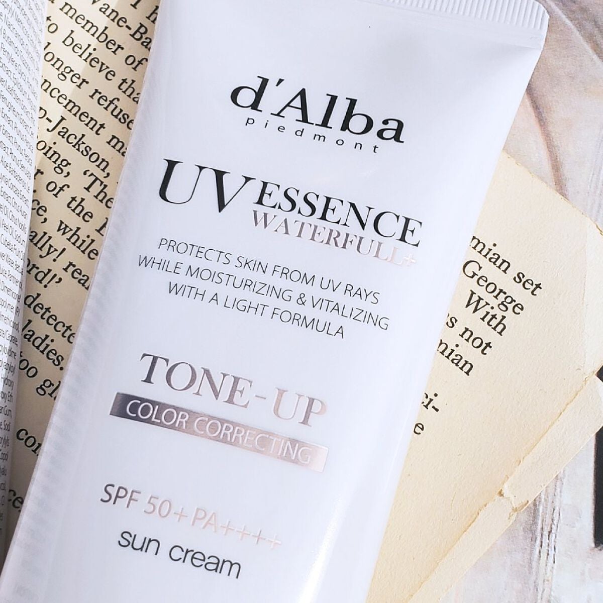 ウォータフルトーンアップサンクリーム/ダルバ/日焼け止めクリームを使ったクチコミ(5枚目)