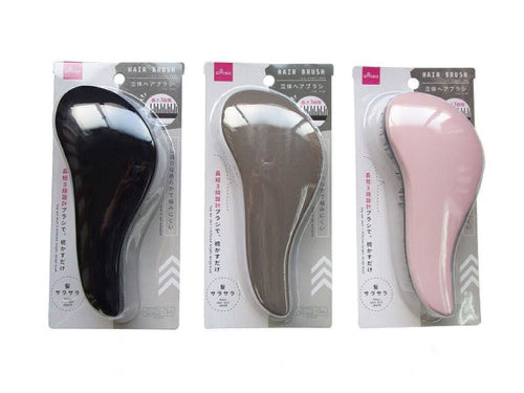 立体ヘアブラシ DAISO