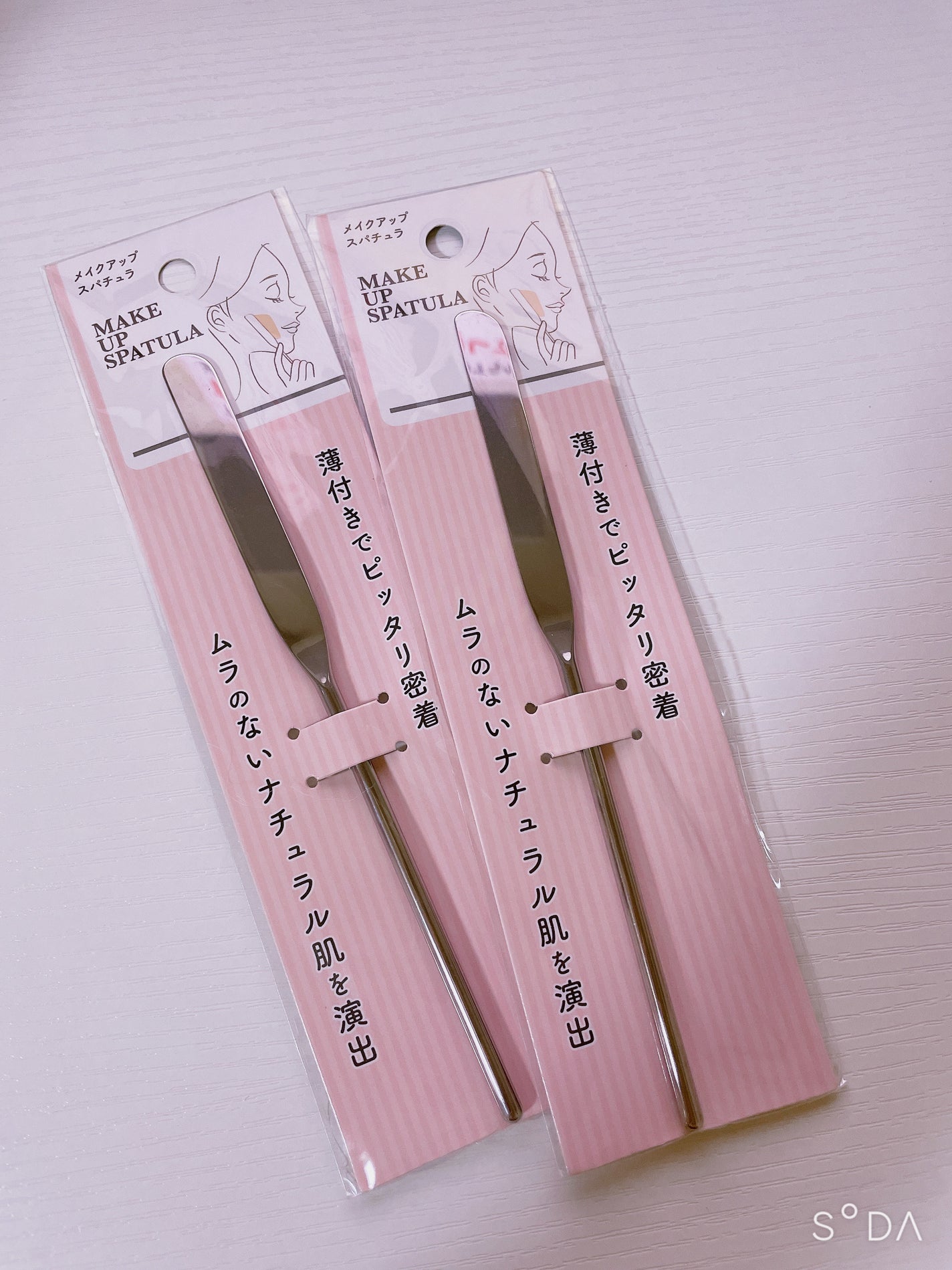 メイクアップスパチュラ/セリア/その他化粧小物を使ったクチコミ(1枚目)