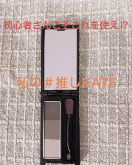 ケイト デザイニングアイブロウ3D/KATE/パウダーアイブロウを使ったクチコミ(1枚目)