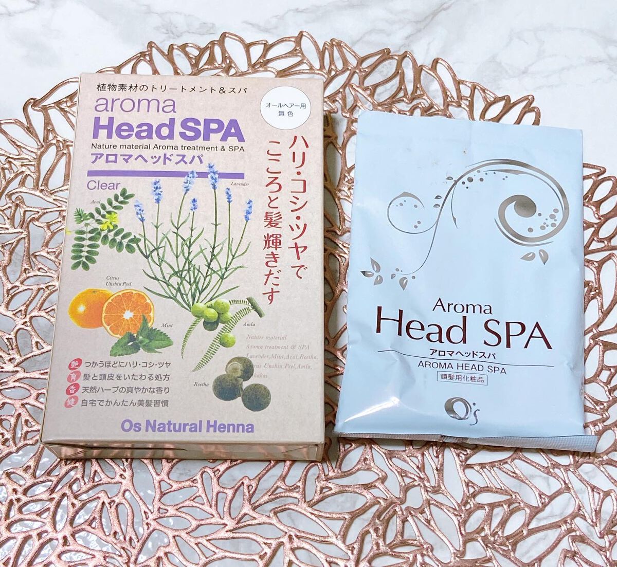 Os Natural Henna アロマヘッドスパ/Os Natural Henna/頭皮トリートメントを使ったクチコミ（2枚目）