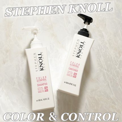 カラーコントロール シャンプー W/コンディショナー W/スティーブンノル ニューヨーク/市販シャンプーを使ったクチコミ(1枚目)