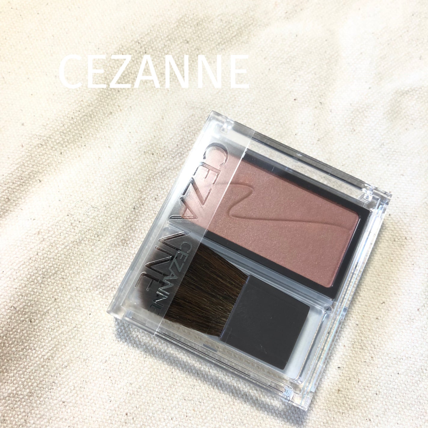 チークブラッシュ/CEZANNE/パウダーチークを使ったクチコミ(1枚目)