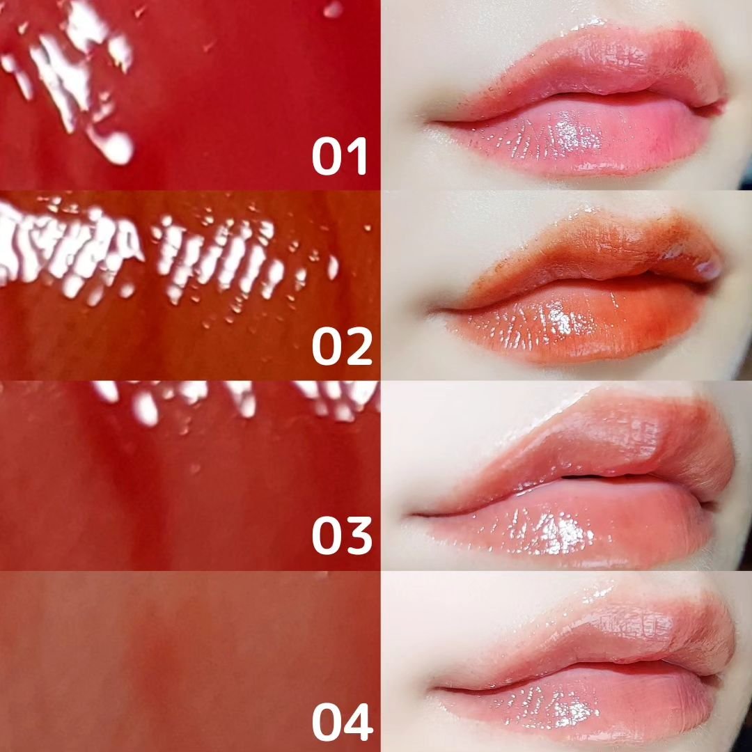 グローアンプルティント/house of HUR/リップティントを使ったクチコミ（2枚目）