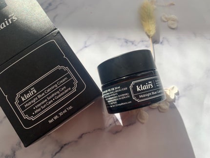 ミッドナイトブルーカーミングクリーム/Klairs/フェイスクリームを使ったクチコミ(1枚目)