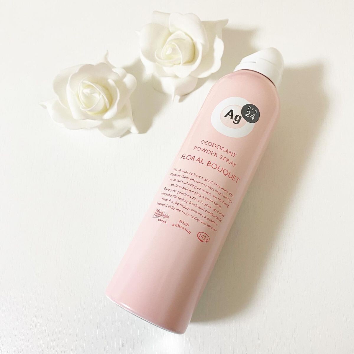 パウダースプレー（フローラルブーケ）/エージーデオ24/デオドラント・制汗剤を使ったクチコミ（1枚目）
