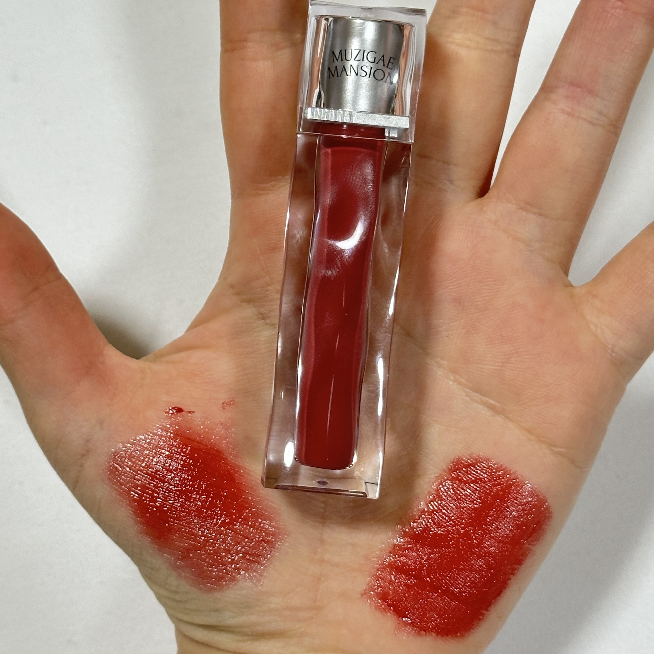 アイシーグロウティント 06 Cheshire/MUZIGAE MANSION/口紅を使ったクチコミ（2枚目）