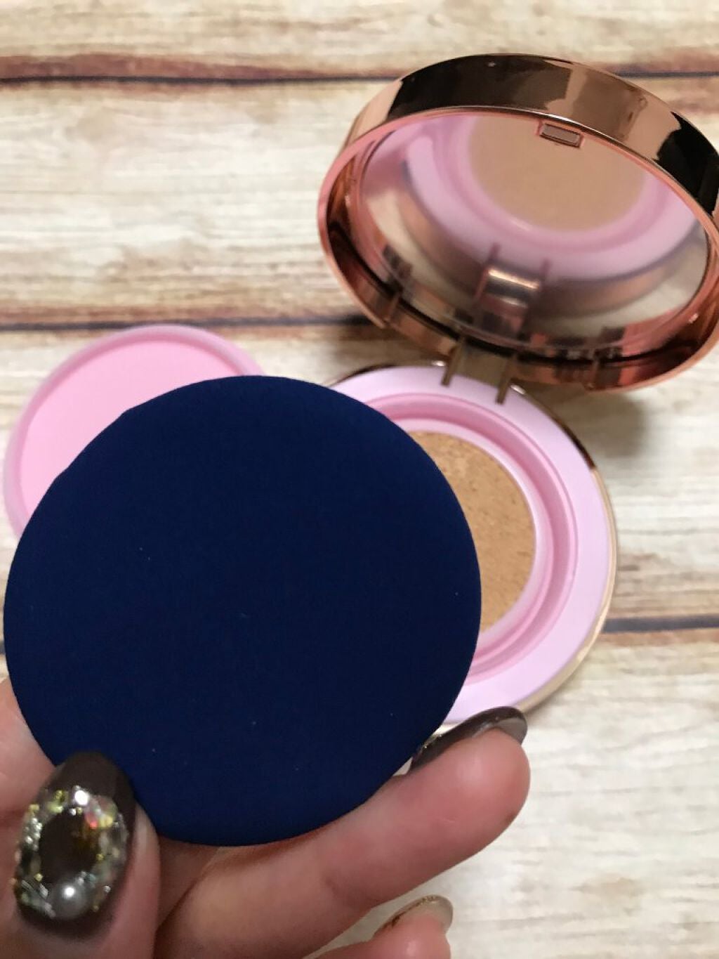 ピンクティーツリーカバークッション/APLIN/クッションファンデーションを使ったクチコミ(2枚目)