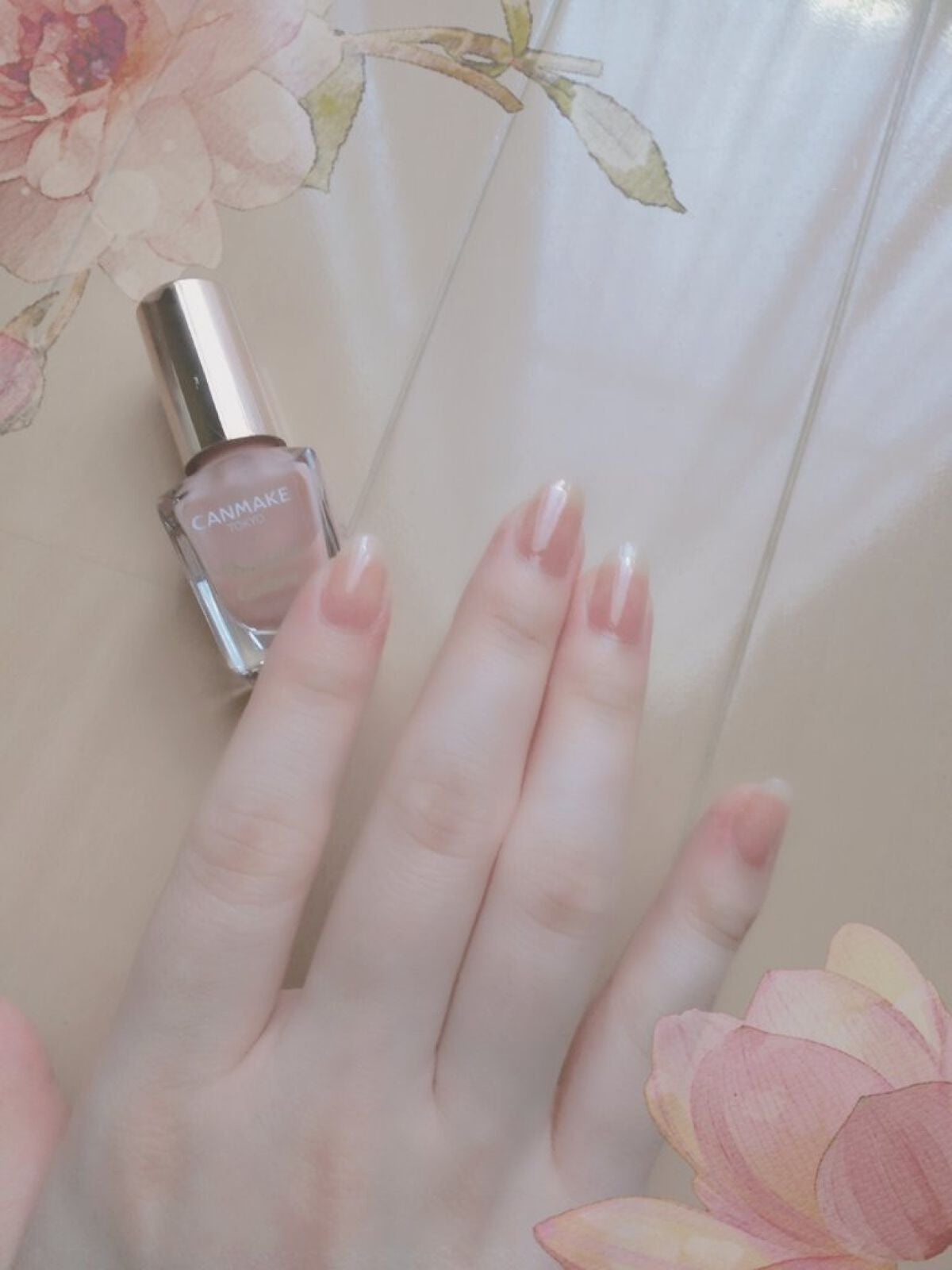 ファンデーションカラーズ/キャンメイク/マニキュアを使ったクチコミ(3枚目)