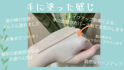 クリーンティーツリーリポソームトーンアップサンクリーム(グリーン)/ダルバ/日焼け止めクリームを使ったクチコミ(2枚目)