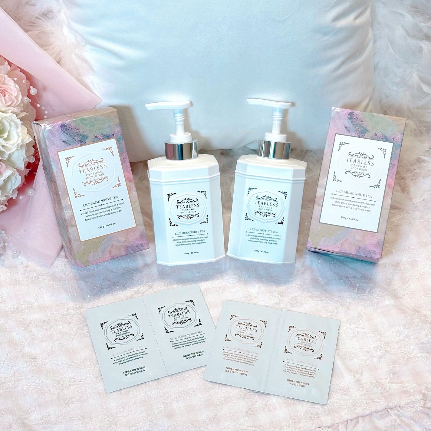 パフュームボディウォッシュ リリームスクホワイトティー/TEABLESS/ボディソープを使ったクチコミ(3枚目)