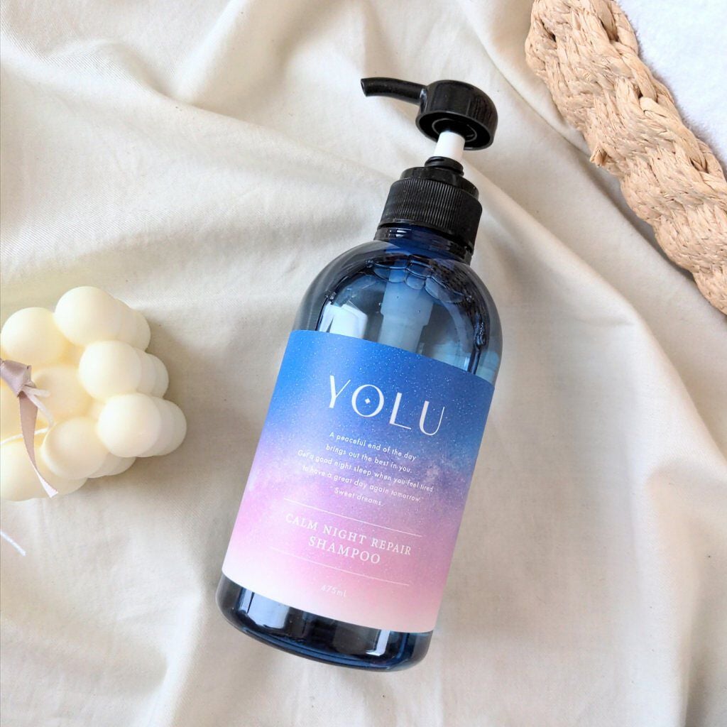 カームナイトリペアシャンプー/トリートメント/YOLU/市販シャンプーを使ったクチコミ(3枚目)