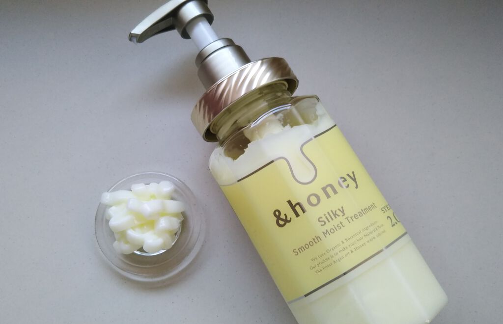 シルキー　スムースモイスチャー　シャンプー　1.0/ヘアトリートメント　2.0/&honey/市販シャンプーを使ったクチコミ（3枚目）
