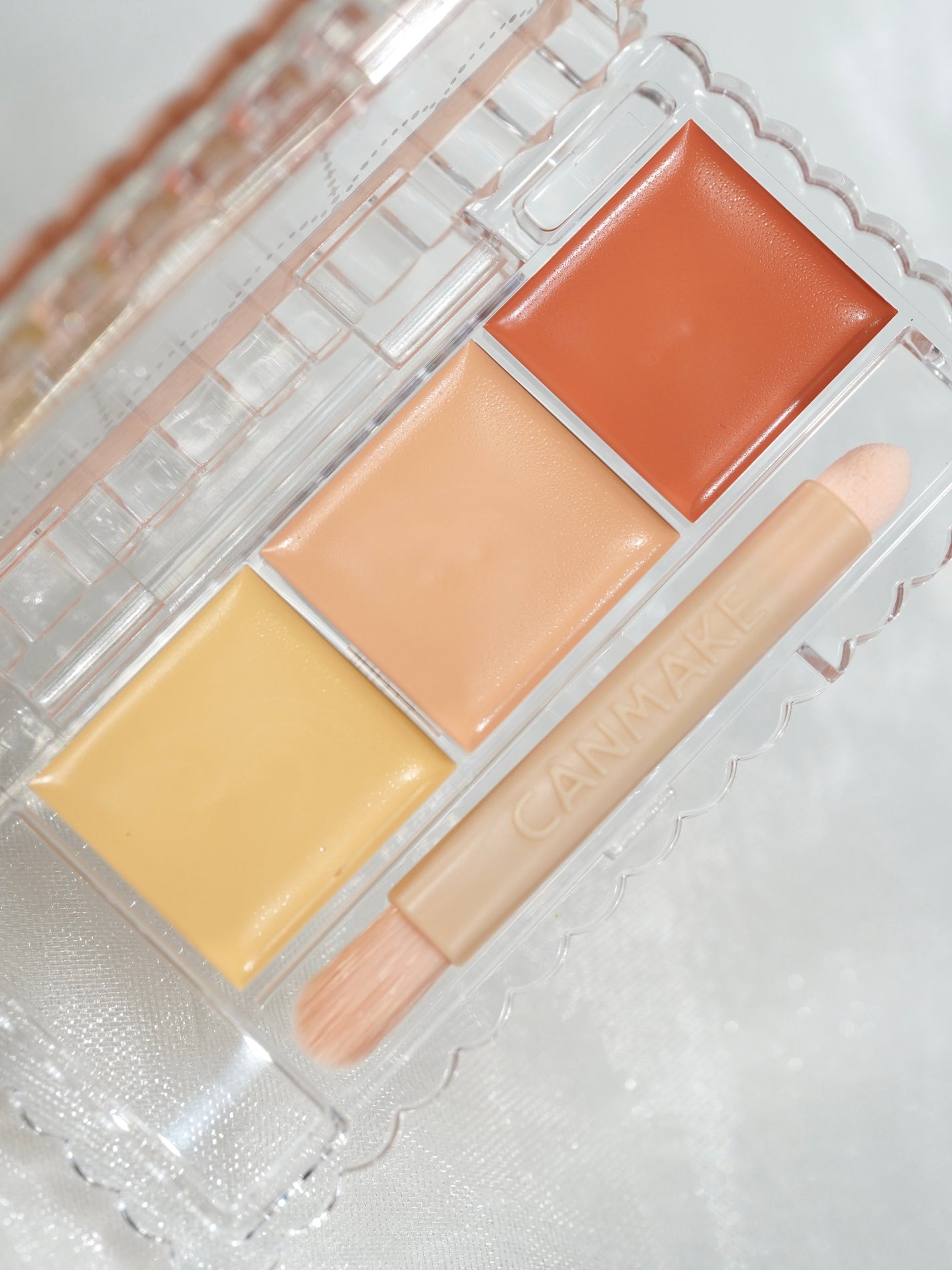 カラーミキシングコンシーラー/キャンメイク/パレットコンシーラーを使ったクチコミ(2枚目)