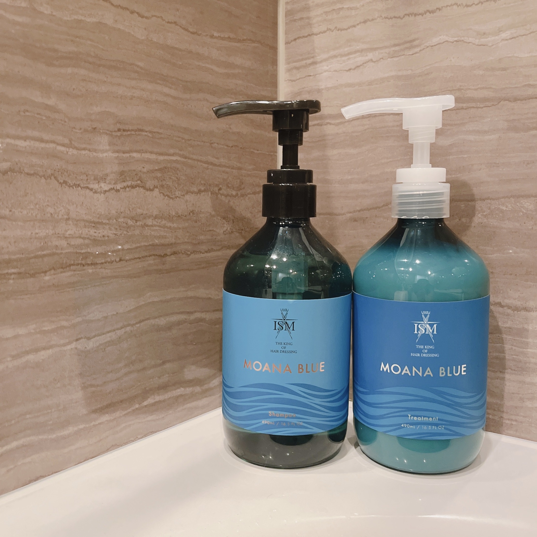 MOANA BLUE シャンプー／トリートメント/ISM/市販シャンプーを使ったクチコミ（2枚目）