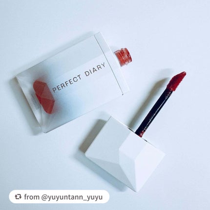 PERFECT DIARY (パーフェクトダイアリー) READ ME フローティングライト リップグロス/PERFECT DIARY/リップグロスを使ったクチコミ(2枚目)