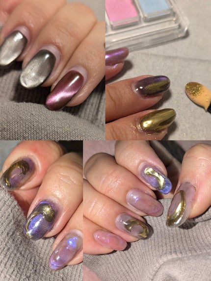 おたゆ!🫦 on LIPS 「ストレス解消で2週間おきにセルフネイルしてますゆるくやり方ご紹..」(5枚目)