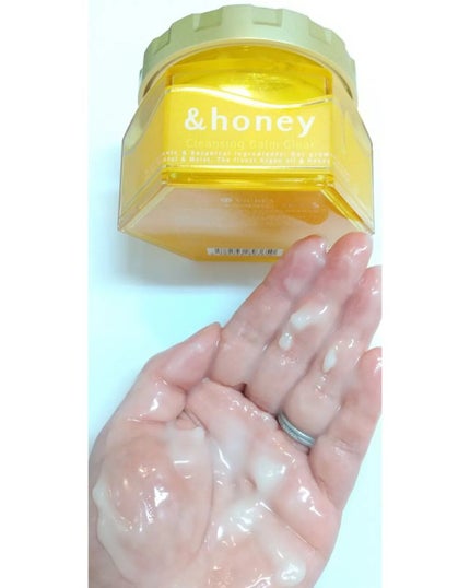 アンドハニー クレンジングバーム クリア/&honey/クレンジングバームを使ったクチコミ(2枚目)