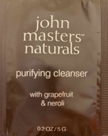 G&Nピュリファイングクレンザー/john masters organics/オイルクレンジングを使ったクチコミ（1枚目）