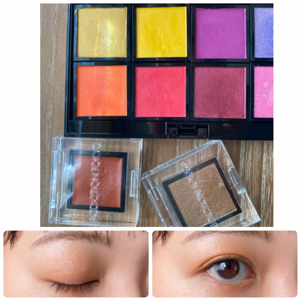 アディクション ザ アイシャドウ Crown Imperial/ADDICTION/単色アイシャドウを使ったクチコミ（1枚目）