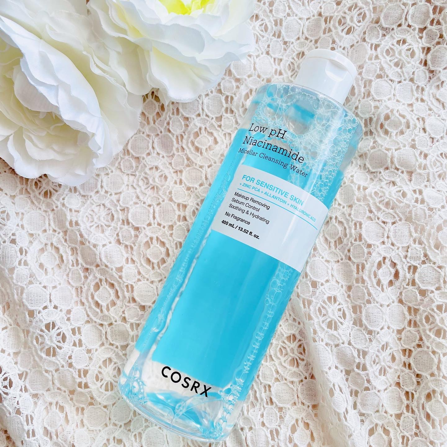 弱酸性 ナイアシンアミド ミセラークレンジングウォーター/COSRX/クレンジングウォーターを使ったクチコミ（1枚目）