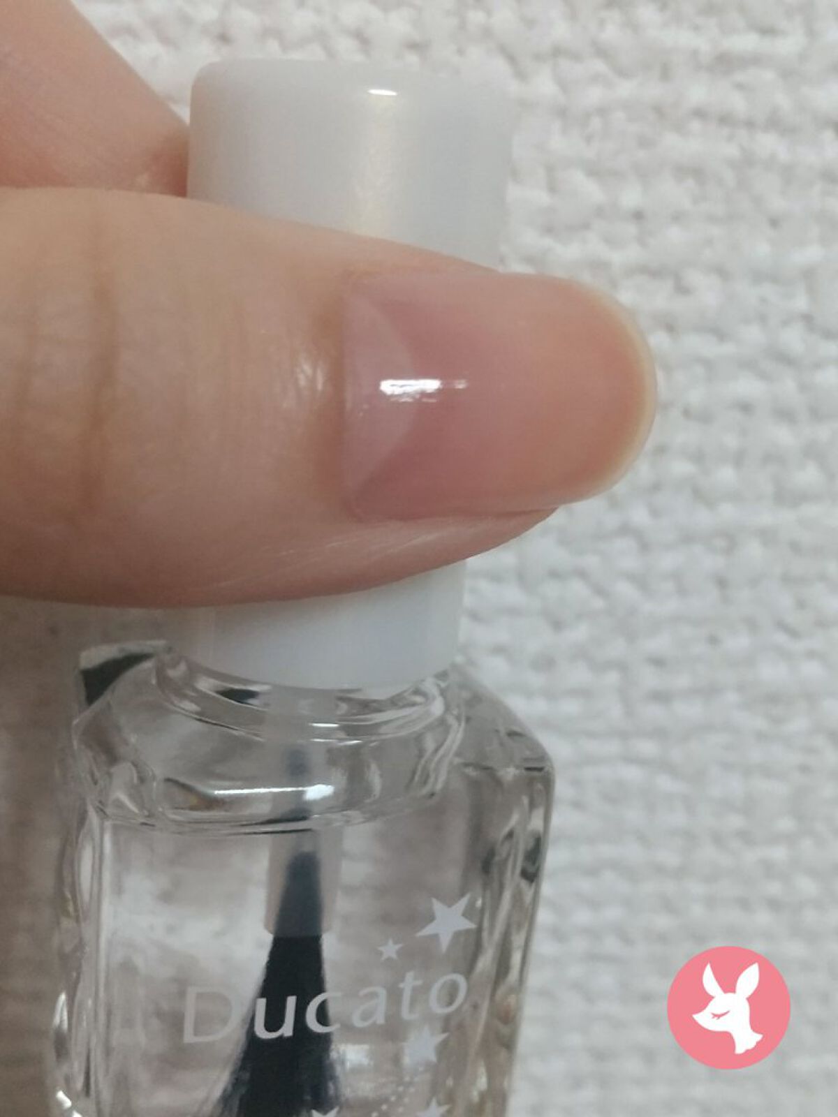 自爪補強コート/デュカート/ネイルベースコートを使ったクチコミ（1枚目）