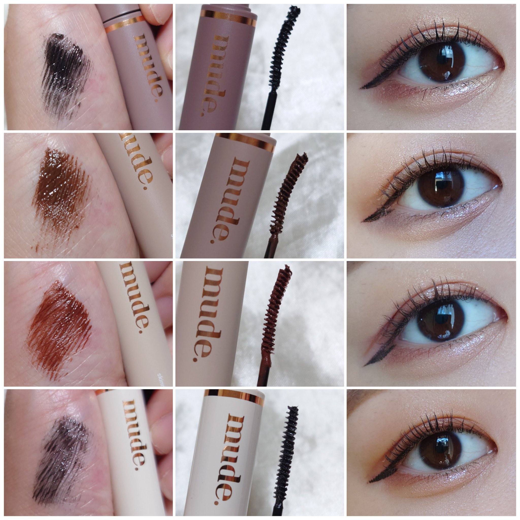 インスパイアスキニーカーリングマスカラ/mude./マスカラを使ったクチコミ（3枚目）